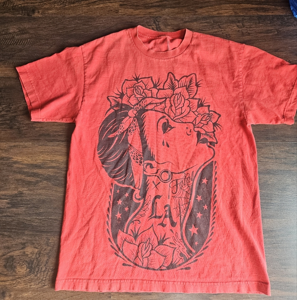Vintage Fatal Clothing Mens Tee T-Shirt Medium Tattoo RARE 2000s , 00s